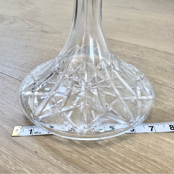 Vintage 11" Crystal Cut Wine / Port / Brandy / Whiskey Decanter - Picture 4 of 6